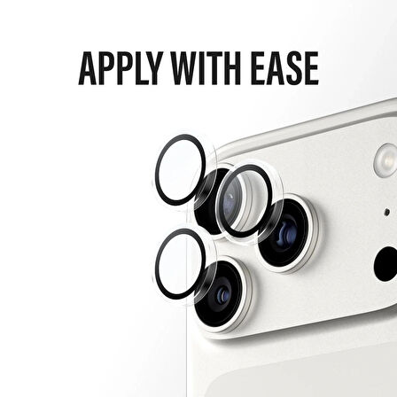 Panzerglass Apple iPhone 17 Pro Max Şeffaf Kamera Lens Koruyucu (Hizalama Aparatlı)