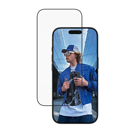 PanzerGlass iPhone 17 UWF Şeffaf Cam Ekran Koruyucu (Hizalama Aparatlı)