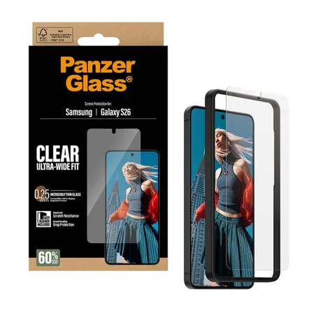 PanzerGlass Galaxy S26 UWF Cam Ekran Koruyucu – Şeffaf