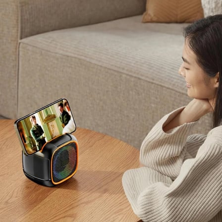 KATJMER KT-SP20 Telefon Standlı RGB Bluetooth TWS Speaker