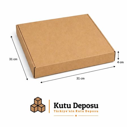 31x31x4 cm Pizza Kutusu (50 ADET)
