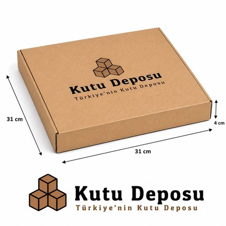 31x31x4 cm Pizza Kutusu (50 ADET)
