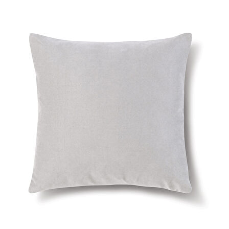 Demor Home Soft Series Kar Beyazı Kırlent, Yastık Kılıfı