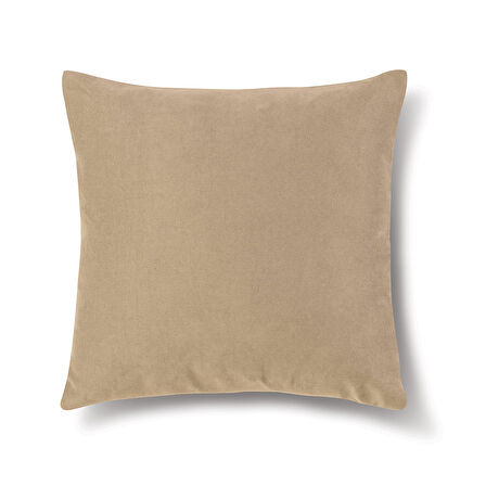 Demor Home Soft Series Kum Beji Kırlent, Yastık Kılıfı