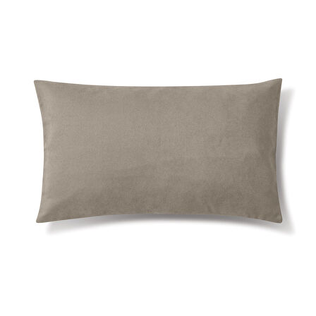 Demor Home Soft Series Açık Gri Kırlent, Yastık Kılıfı