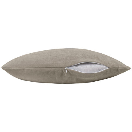 Demor Home Soft Series Açık Gri Kırlent, Yastık Kılıfı