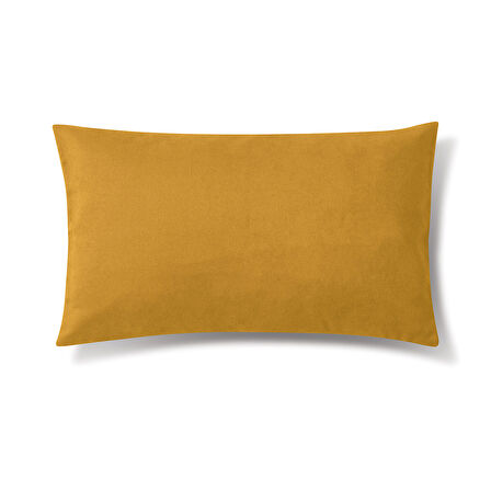 Demor Home Soft Series Bal Peteği Sarısı Kırlent, Yastık Kılıfı