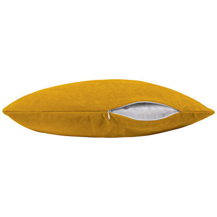 Demor Home Soft Series Bal Peteği Sarısı Kırlent, Yastık Kılıfı