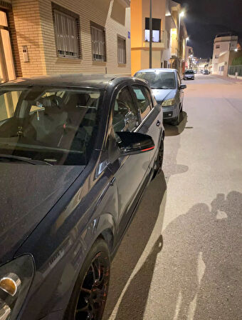 Opel Astra H Yarasa Ayna Kapağı Piano Black 2004 - 2009 