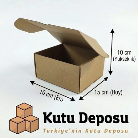 10x15x10 cm E-Ticaret ve Kargo Kutusu (Bardak ve Mum Kutusu) (100 ADET)