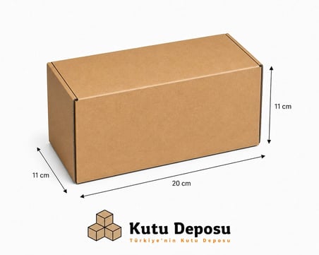 11x20x11 cm E-Ticaret ve Kargo Kutusu (Maske Kutusu) (100 ADET)