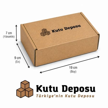 9x19x7 cm E-Ticaret ve Kargo Kutusu (100 ADET)