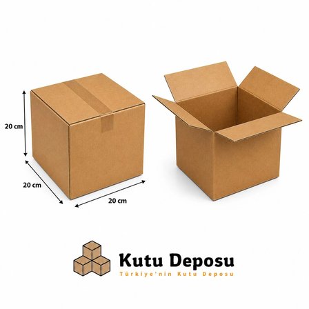 20x20x20 cm E-Ticaret ve Kargo Kolisi (10 ADET)