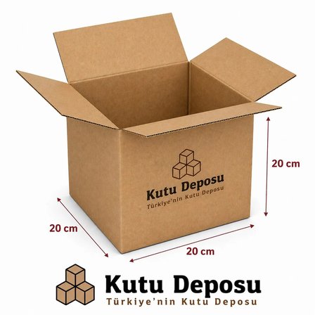 20x20x20 cm E-Ticaret ve Kargo Kolisi (10 ADET)