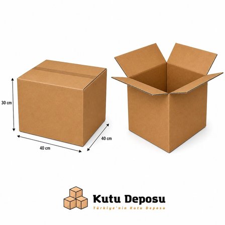 40x40x30 cm E-Ticaret ve Kargo Kutusu (10 ADET)