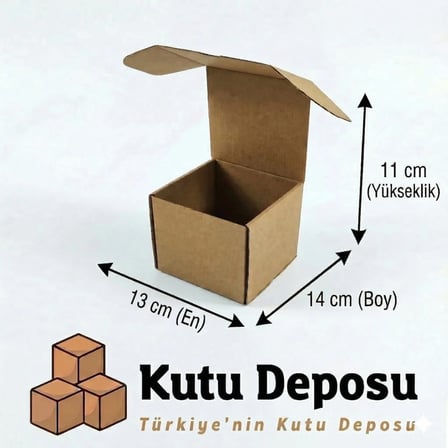 13x14x11 cm E-Ticaret ve Kargo Kutusu (100 ADET)