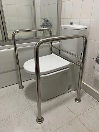 Dekosan Engelli Klozet Yanı Tutunma Barı - Bedensel Engelliler İçin