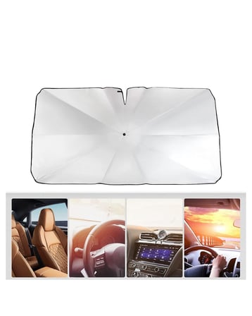 Citroen C-Elysee, Fiat Albea, Renault Thalia, Hyundai Accent Era, Ford Fusion Uyumlu Oto Şemsiye - L
