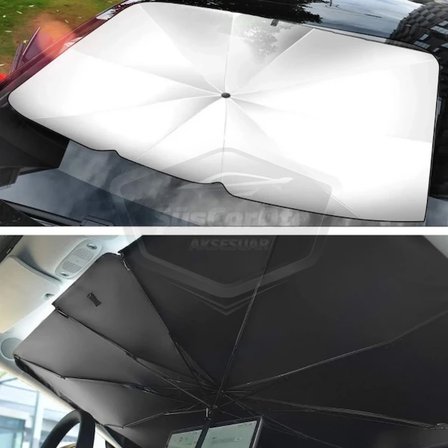 Renault Symbol, Dacia Sandero, Opel Corsa, Ford Ka, Peugeot 208 Uyumlu Oto Şemsiye - Lisinya