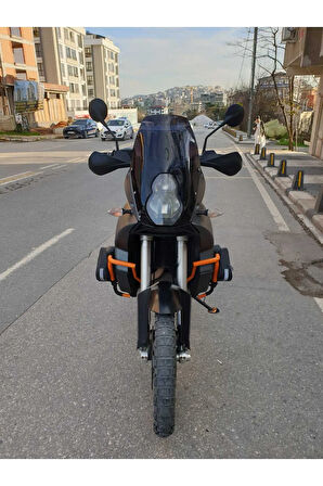 KTM 990 Yuki Adventure Siperlik Ön Cam 2015 2018 Model 52cm Siyah Renkli 4mm
