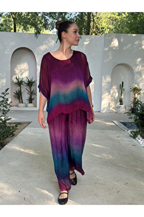 YAZLIK İPEK KUMAŞ ASTARLI İKİLİ TAKIM