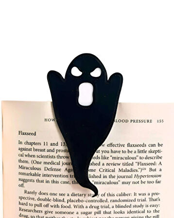 Halloween Cadılar Bayramı Hayalet Tasarım Kitap Ayracı