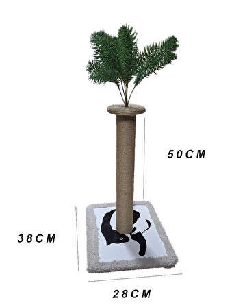 Kedi Tırmala Tahtası Lazer Kesim Ahşap Resimli5