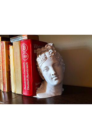 Just3dprintings Apollo Greek Büst Kitap Tutucu