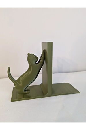 Just3dprintings Sevimli Kedi Kitap Tutucu