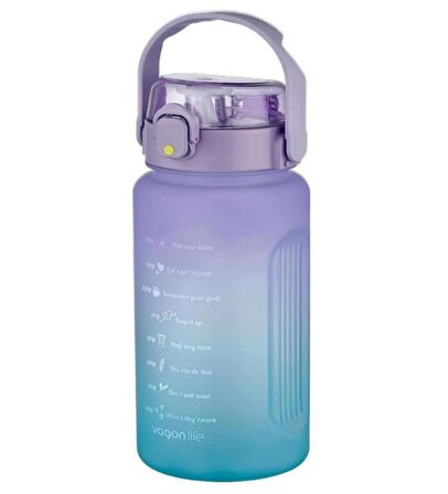 Vagonlife VGN2214 2000ml Mor Pipetli Matara
