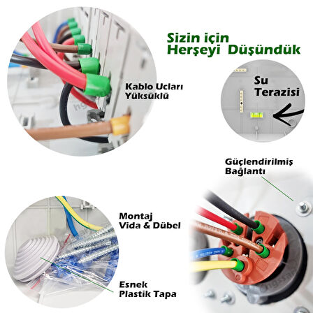 CLASSIC, Trifaze Elektrikli Araç Kombinasyon Kutusu, 5x32A + 5x32A + 1x16A - Schneider Marka Sigorta Grubu - 5 Yıl Garanti