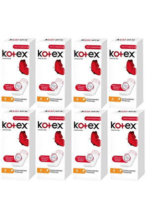 Kotex Ince Günlük Parfümsüz Ped 18 x 8