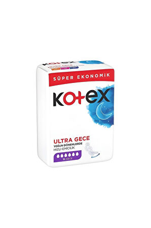 Kotex Ultra Quadro Süper 4 x 16