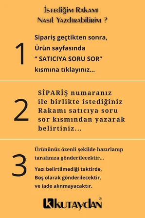 Lazer Kesim Kişiye Özel Geometrik Desenli Ahşap Daire Kapı Numarası - Rebap Ahşap