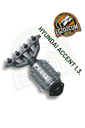 Hyundai 1.3 Accent Uyumlu Hunday Katalitik Konvertör Manifolt