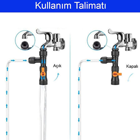 Yarı Otomatik Akvaryum Su Değiştirici Hızlı ve Kolay Su Değişimi İçin İdeal Çözüm