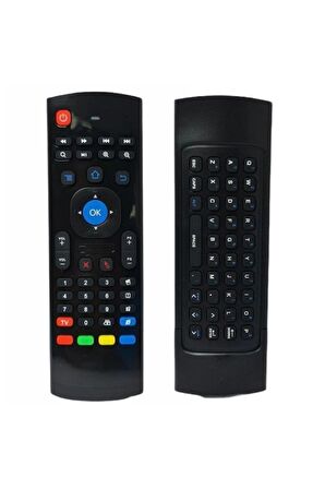 Android Smart Tv Universal Air Mouse Kumanda Klavyeli 12978-MX3-2