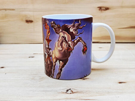 Salvador Dali - Standart Beyaz Kupa 2