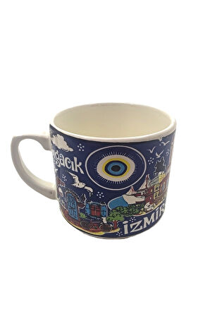 EL İŞÇİLİĞİ VE İZMİR TEMALI ÇİNİ KUPA