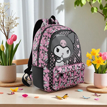 Kuromi 2025 Yılı Orjinal Yeni Sezon Okul Çantası SETİ (5 PARÇA)