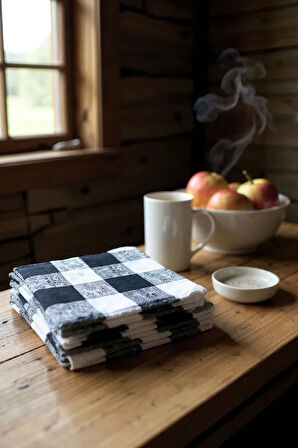 (2 SET)ALAS 3 lü 40x65cm Mutfak Kurulama Bezi Yüksek Emici Çok Amaçlı