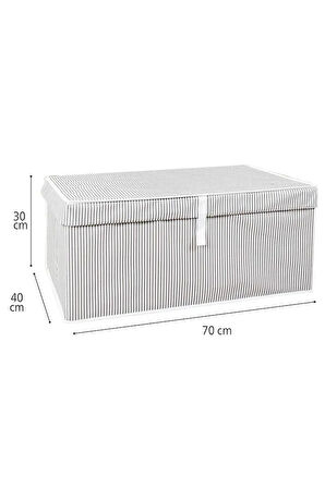 ALAS Çok Amaçlı Kutu Megaplus 70x40x30 Cm Tela (Yıkanamaz)
