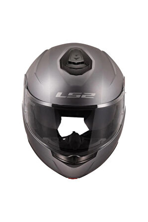 Strobe 2 Çene Açılır Mat Tıtanıum Kask