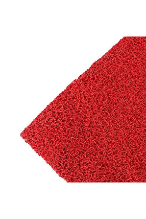 KIVIRCIK HALI PASPAS 14 MM RENK KIRMIZI 120 X 50 CM SU EMİCİ İŞ YERİ APARTMAN KAYMAZ