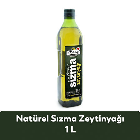 Kavlak Naturel Sızma Zeytinyağı 1 LT