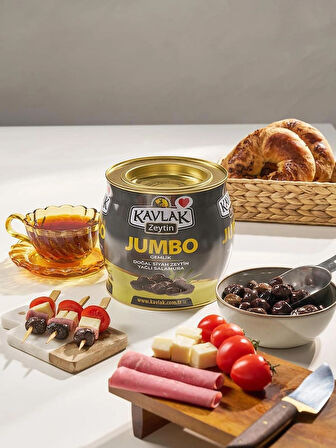 Kavlak Jumbo Gemlik Siyah Zeytin 2 kg (brüt)