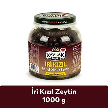 Kavlak İri Kızıl Gemlik Zeytin 1 Kg