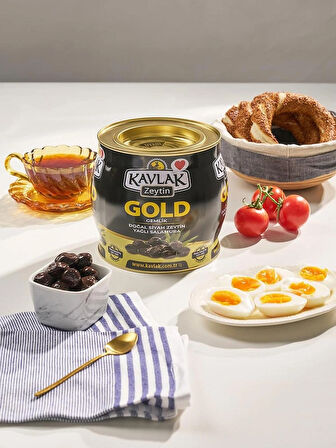 Kavlak Gold Gemlik Siyah Zeytin 2 kg (brüt)