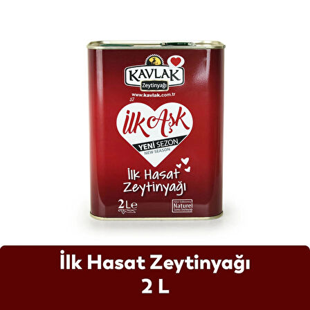 Kavlak İlk Hasat Soğuk Sıkım Zeytinyağı 2 LT
