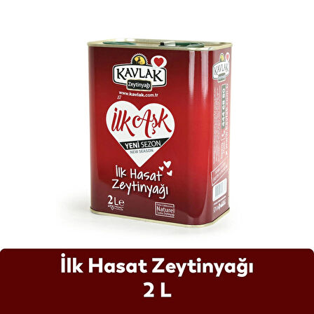 Kavlak İlk Hasat Soğuk Sıkım Zeytinyağı 2 LT